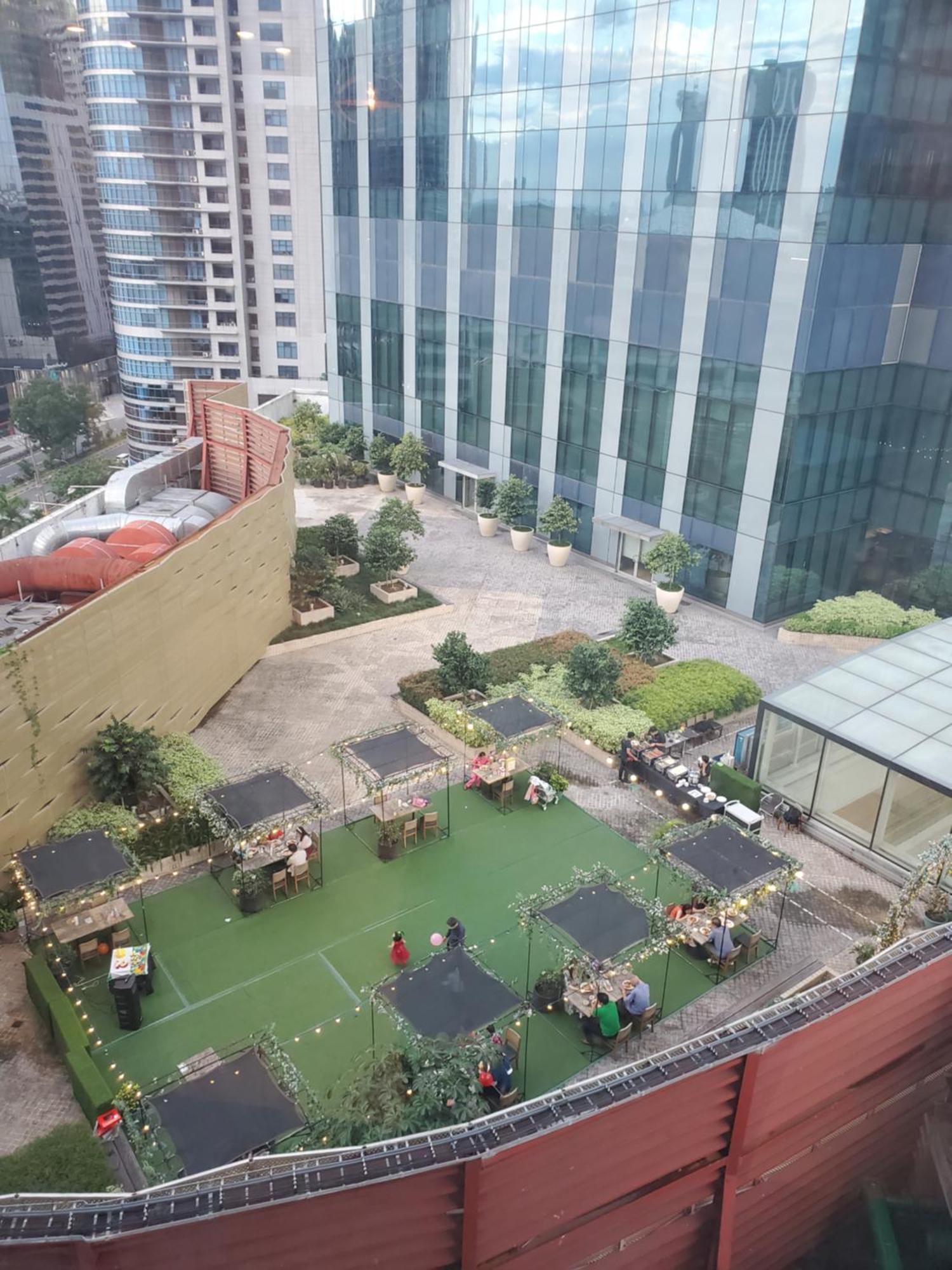 Bsa Twin Towers Aparthotel Mandaluyong Exteriör bild