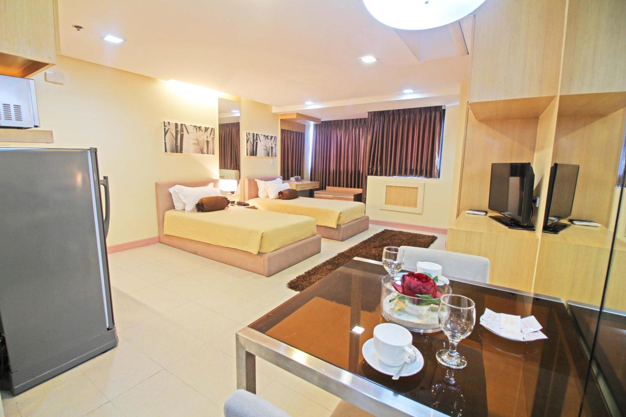 Bsa Twin Towers Aparthotel Mandaluyong Exteriör bild